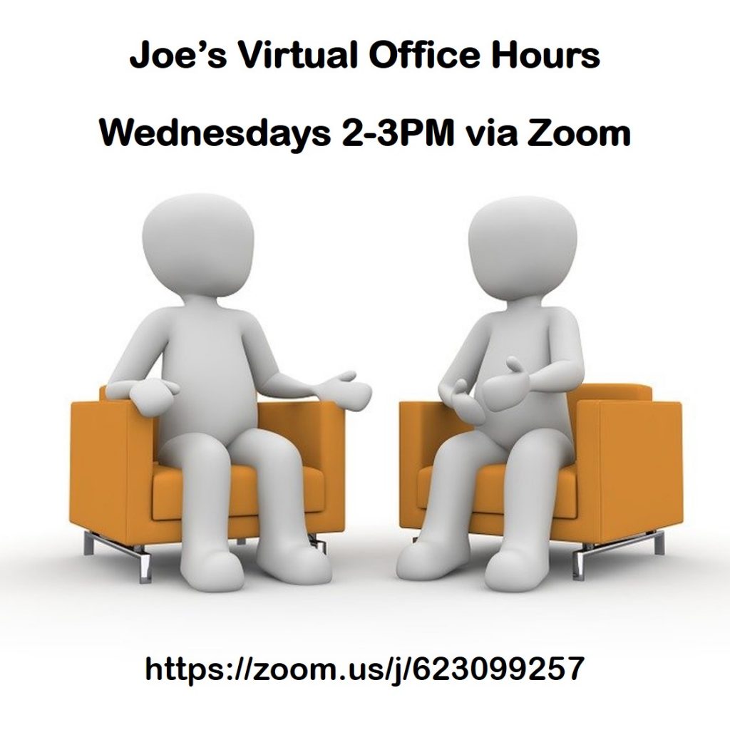 Zoom Office Hours Joe Pato Lexington Select Board Member